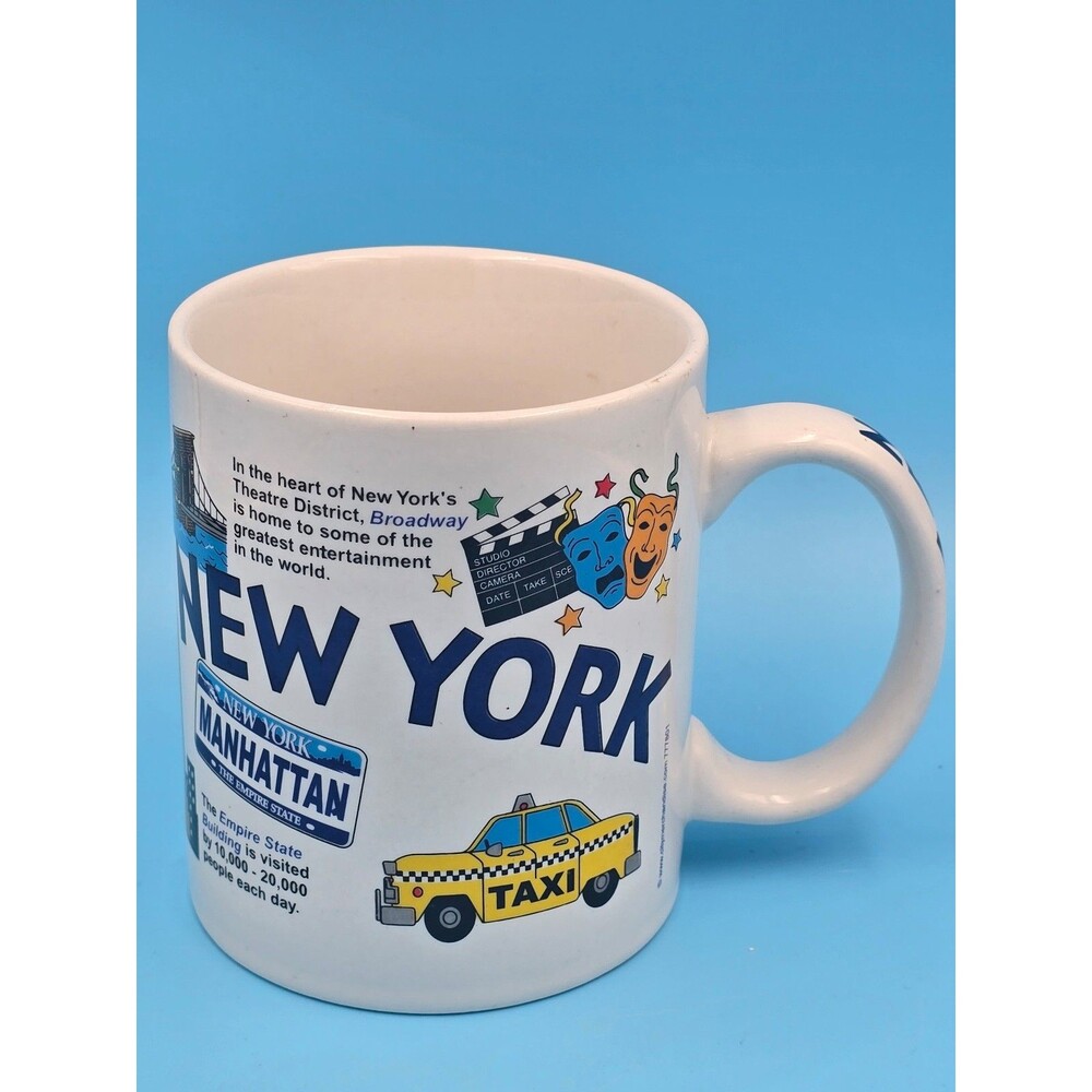 Vintage City Merchandise New York Souvenir Coffee Mug